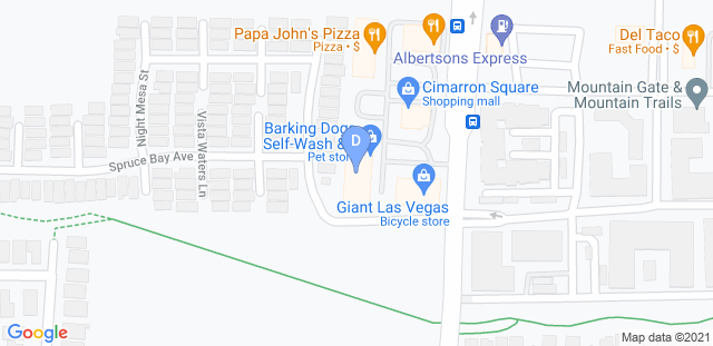 Map to Atos Jiu-Jitsu Las Vegas